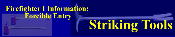 Striking Tools Banner